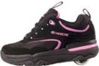 Glitz Black/Pink Kids Heely Shoe