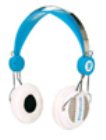 Go-Go Headphones - Marine Blue