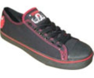 Greenday Heartnade Lo Top Black/Red Shoe