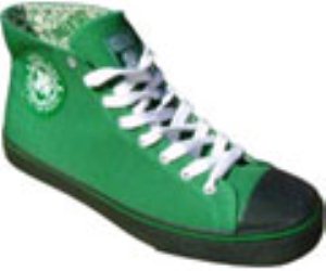 Greenday Irish Hi Top Green Shoe