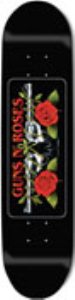 Guns N Roses Pistol Rose Skateboard Deck