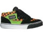 Half Cab (Checkerboard) Neon Orange/Neon Green/Black Shoe Dz327b