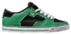 Haslam Sabaton Green/Black Denim Shoe