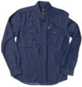 Havens Chambray Indigo Wash L/S Denim Shirt