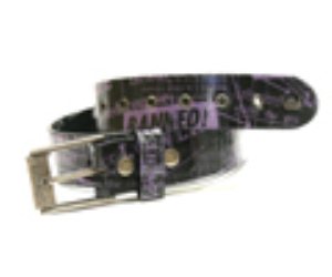 Headlines Black/Violet Belt