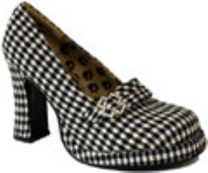 Heels Mid Houndstooth Loafer