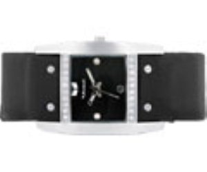 Heiress Leather Black/Steel/Black Watch Her102