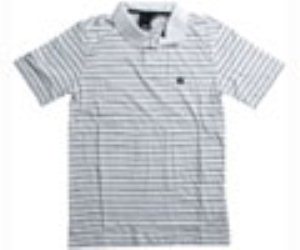 Hindsight Y/D Striped S/S Polo Shirt