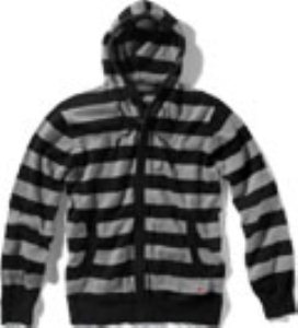 Hk Straight To Hell Hooded Zip Sweater