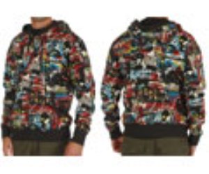 Horror Slim Zip Hoody