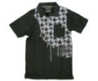 Houndstooth S/S Polo Shirt