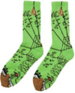 Hovin Wang Sock Puppet Socks - Green