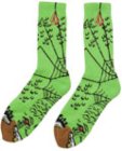 Hovin Wang Sock Puppet Socks – Green