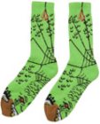 Hovin Wang Sock Puppet Socks - Green