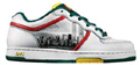 Huf 4 Sm2 White/Green Atiba Photo Shoe