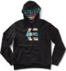 Icon Fill Black Youth Hoody