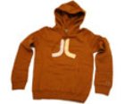 Icon Leather Brown Girls Hoody