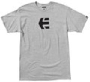Icon Mid 09 Grey/Heather Youths S/S T-Shirt