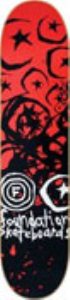 Infest  Black/Red Skateboard Deck