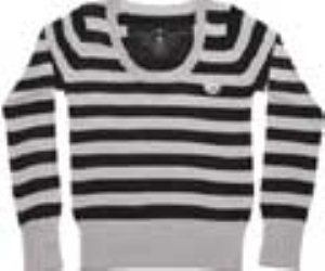 Ingrid L/S Stripe Girls Knit Top