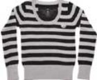 Ingrid L/S Stripe Girls Knit Top