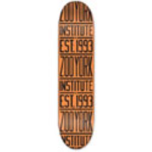 Instistack Orange Skateboard Deck