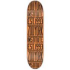 Instistack Orange Skateboard Deck