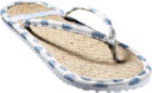 Jae White/Blue Womens Sandals
