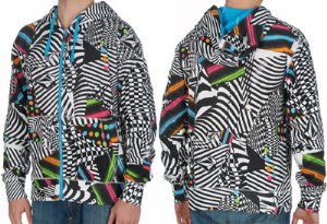 Jungle Op Slim Zip Hoody