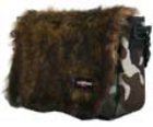 Junior Messenger Bag – Brown Faux Fur