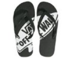 Keel Print Black/White Surfboard Sandal Durzj5