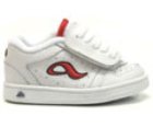 Kenny V1 Toddler White/Adio Red Shoe