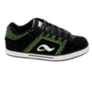 Kenny V2 Black/Green/White Shoe
