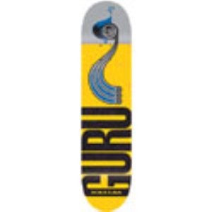 Khalsa Peacock Skateboard Deck