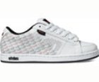 Kingpin White/Black/Red Shoe