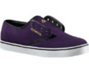 Laced Purple/White Shoe