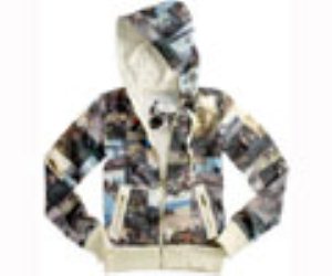 Live To Moto Girls Zip Hoody