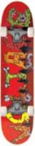 Living Letters - Hot Complete Midi Skateboard