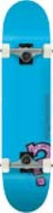 Logo 09 Fluo Blue Complete Skateboard