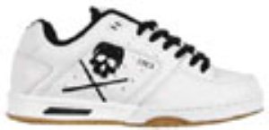 Lopez 805 White/Black/Skull Shoe