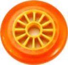 Low Profile Orange Scooter Wheel