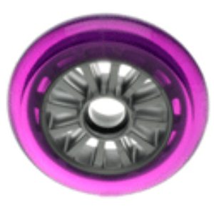 Low Profile Purple Scooter Wheel