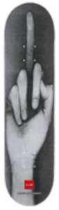 Marc Johnson Hand Sign Skateboard Deck