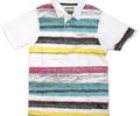 Marker Stripe S/S Polo Shirt