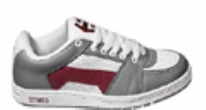 Mc Rap Grey/White/Burgundy Womens Shoe