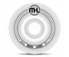 Mini Logo Wheel – White