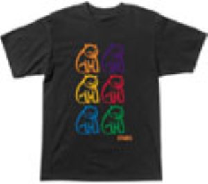 Multi Bear Black S/S T-Shirt
