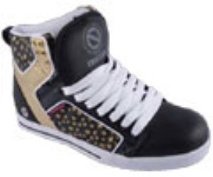 Natalie Black/Gold Womens Shoe