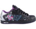 Needle 2 Black/Purple/Silver Womens Shoe