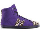 Nolan Purple/Leopard Cassadee Pope Womens Shoe